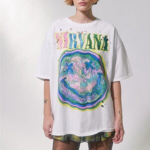 Urban Outfitters Multicolor Nirvana Shirt
